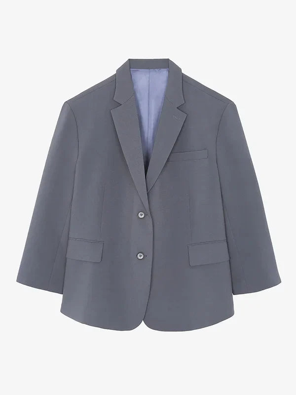 Sabrina™ | Blazer Grigio Oversize