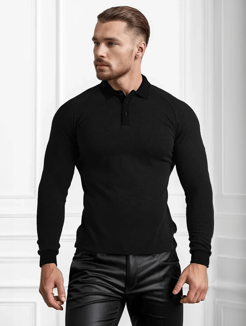 Bartolomeo™ | Maglione Classico Balinaro - Nero
