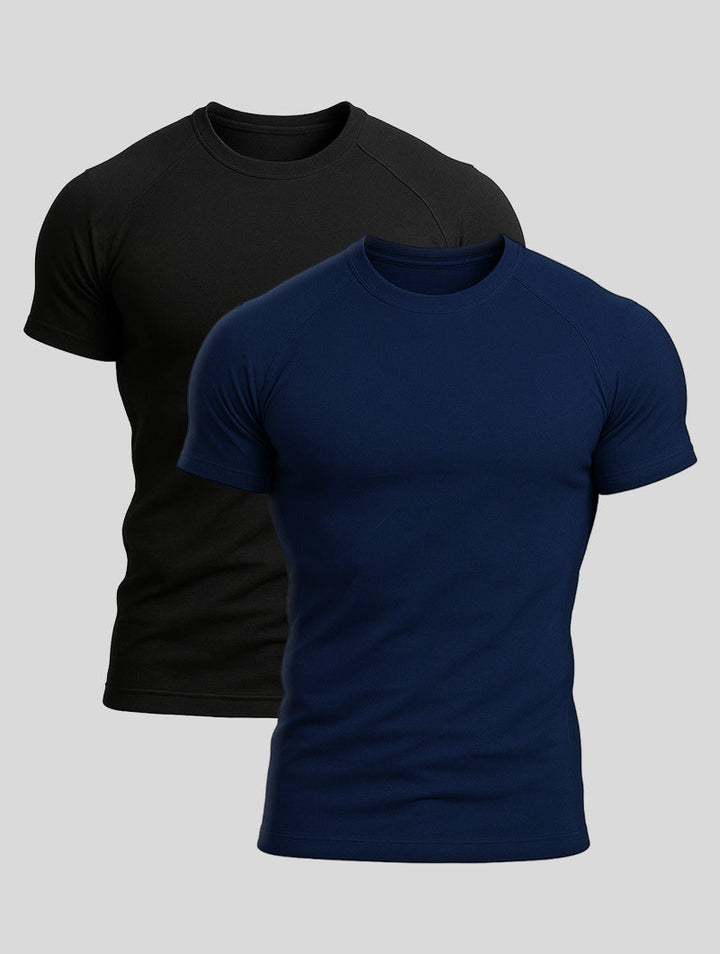 Confezione da 2 T-shirt Mono | Aleano