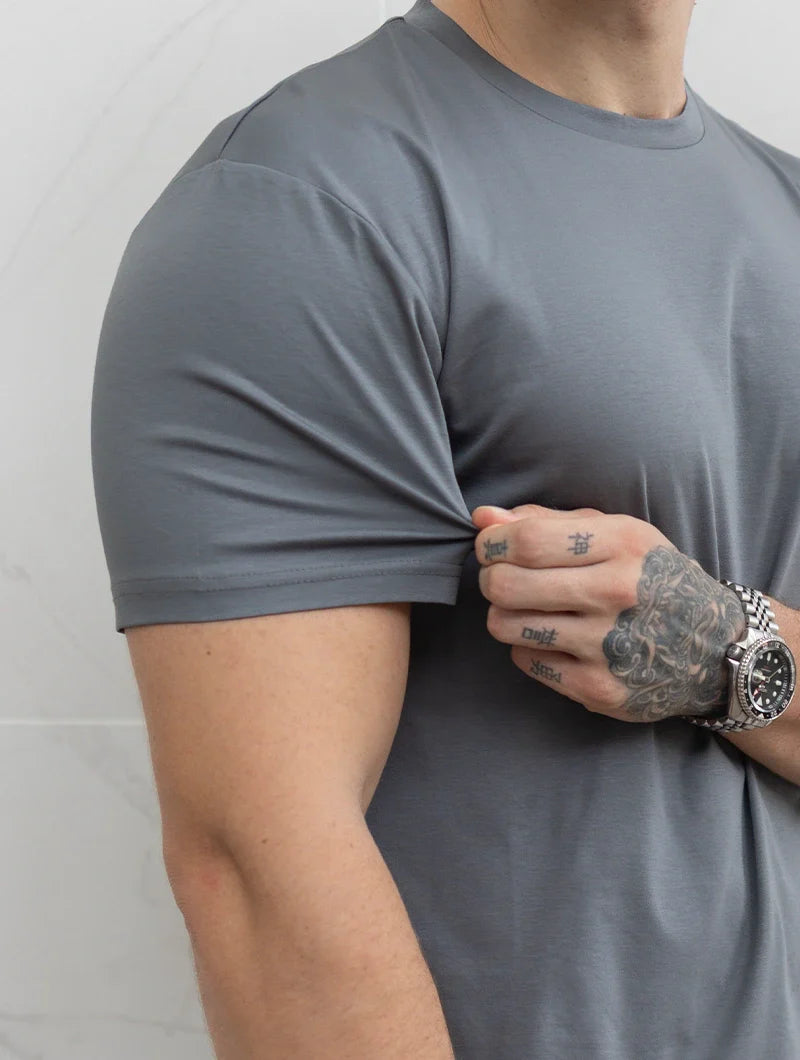 Emanuele™ | T-Shirt Evano - Grigio Scuro