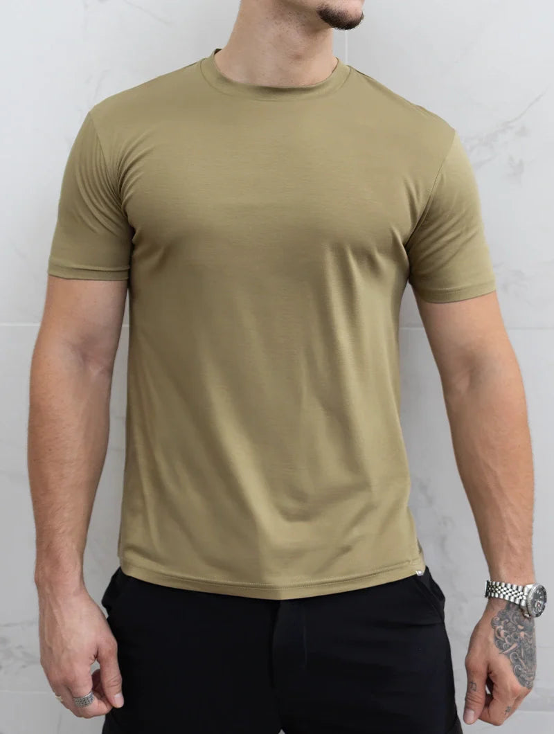 Ezio™ | T-shirt Evano - Verde Kaki