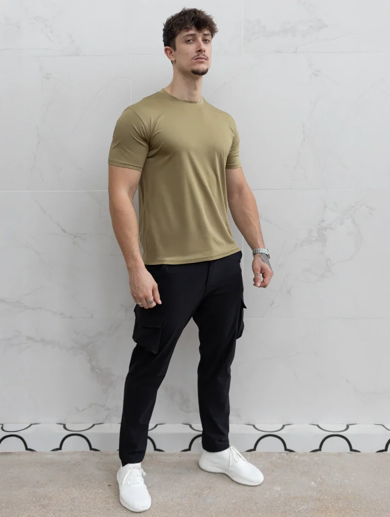 Ezio™ | T-shirt Evano - Verde Kaki