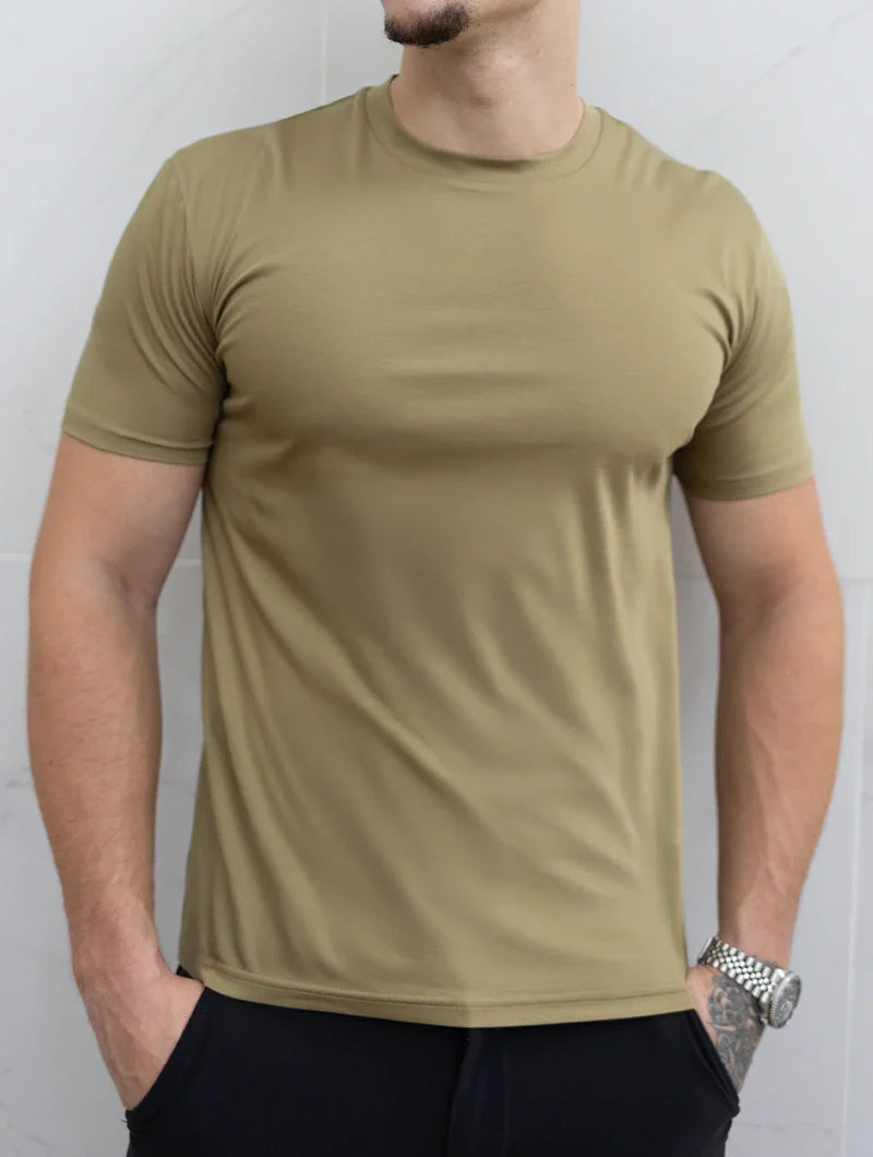 Ezio™ | T-shirt Evano - Verde Kaki