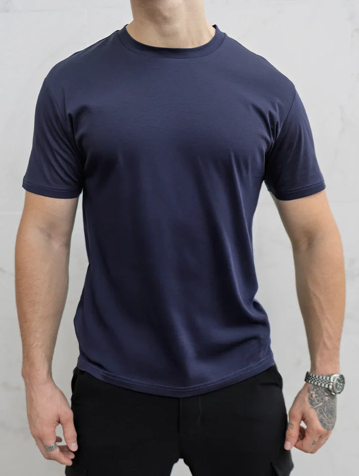 Eugenio™ | T-Shirt Evano - Blu Navy
