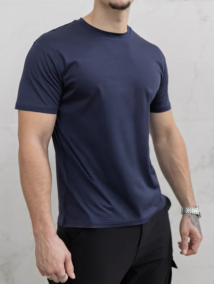 Eugenio™ | T-Shirt Evano - Blu Navy