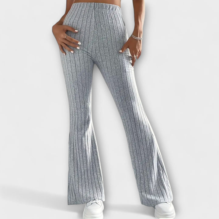 Filomena™ | Pantaloni svasati con struttura fine