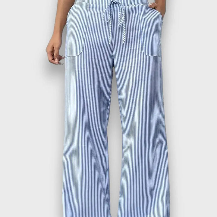Ofelia™ | Pantaloni con strisce sottili