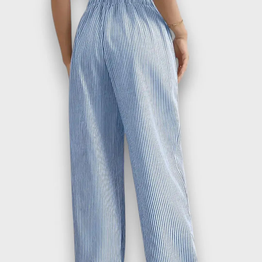 Ofelia™ | Pantaloni con strisce sottili