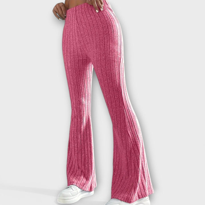 Filomena™ | Pantaloni svasati con struttura fine