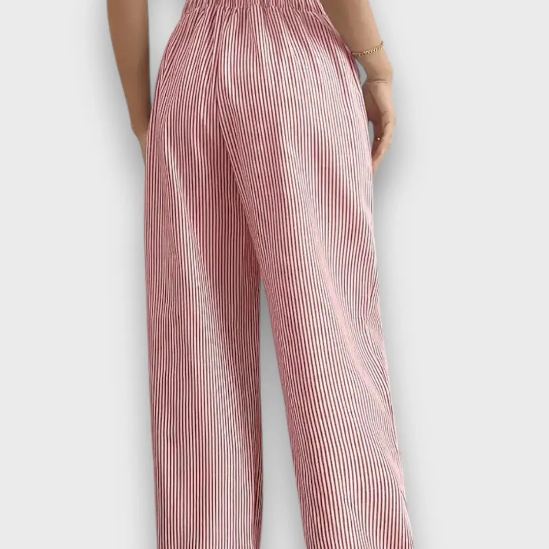 Ofelia™ | Pantaloni con strisce sottili