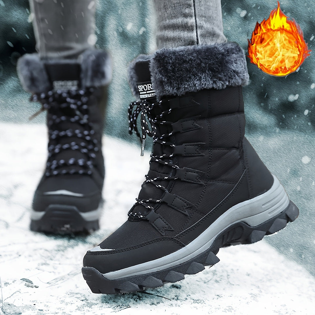 Sabina™ | Stivali in pelle da inverno