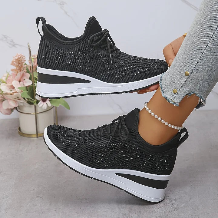 Noemi™ – Scarpe ortopediche con strass scintillanti