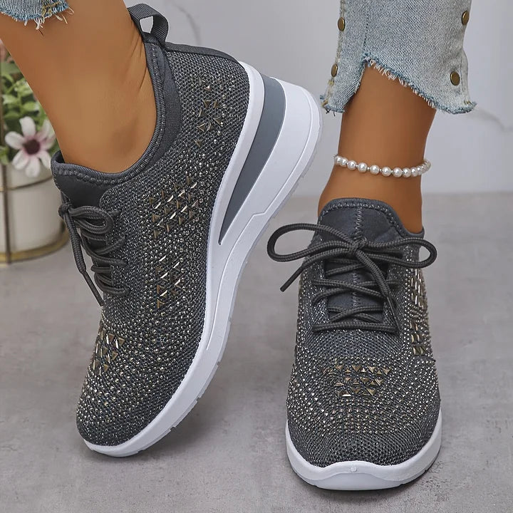 Noemi™ – Scarpe ortopediche con strass scintillanti