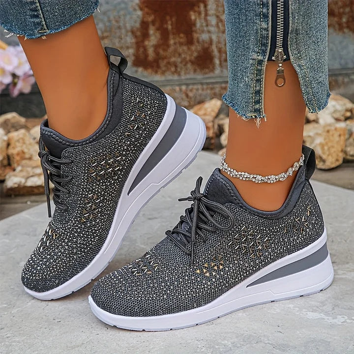 Noemi™ – Scarpe ortopediche con strass scintillanti