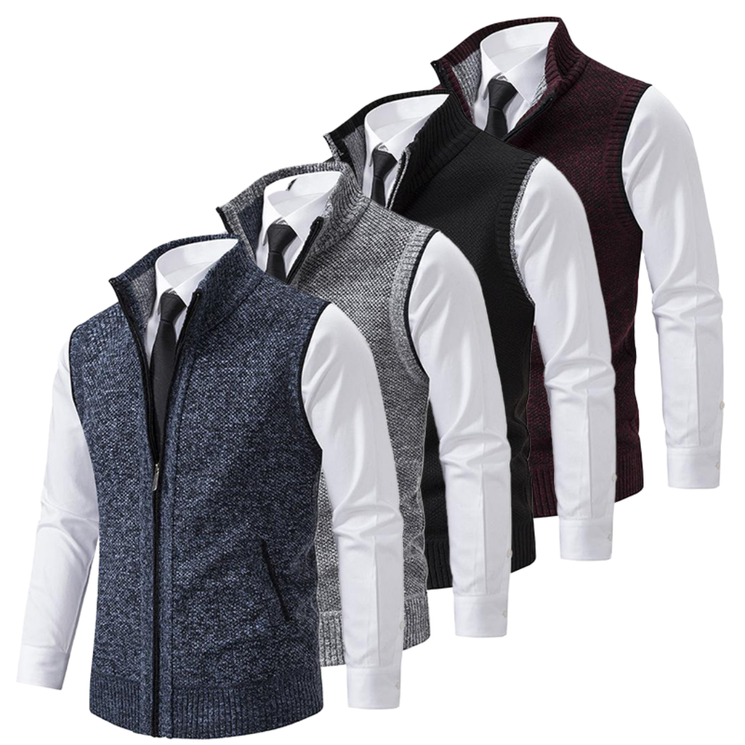 Claudio™ | Gilet lavorato a maglia