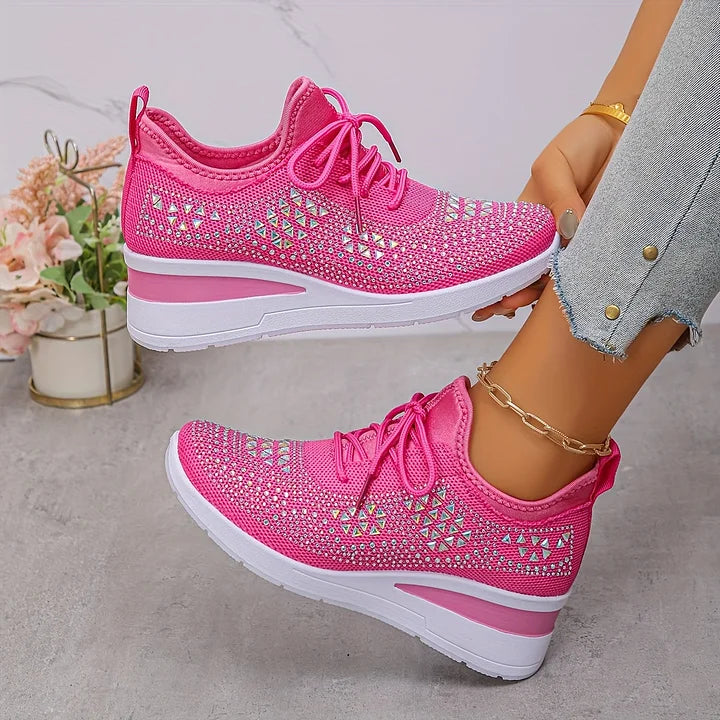 Noemi™ – Scarpe ortopediche con strass scintillanti
