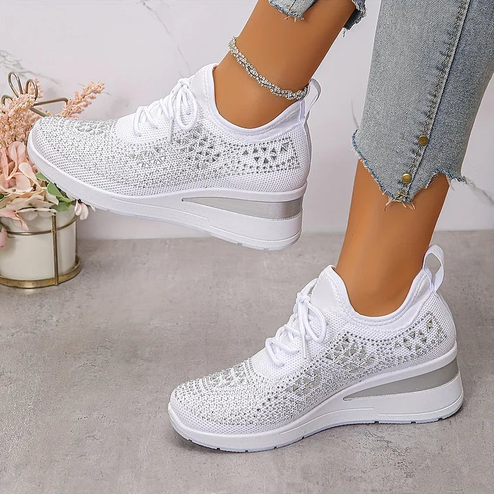Noemi™ – Scarpe ortopediche con strass scintillanti