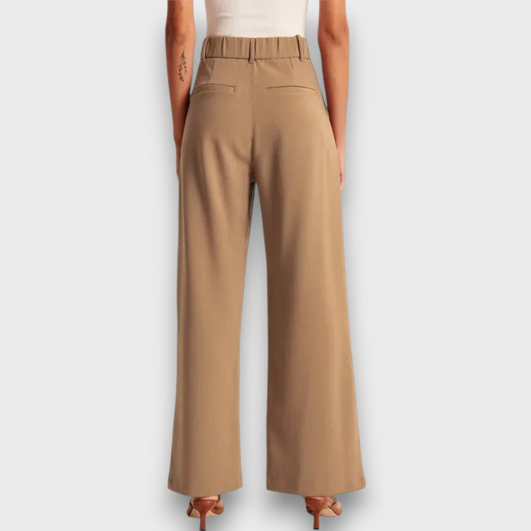 Elisabetta™ | Pantaloni larghi con vita alta