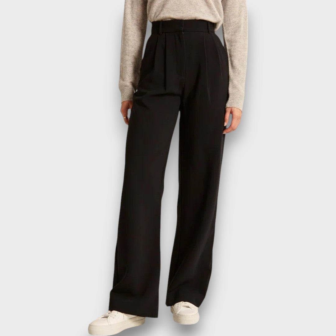 Elisabetta™ | Pantaloni larghi con vita alta
