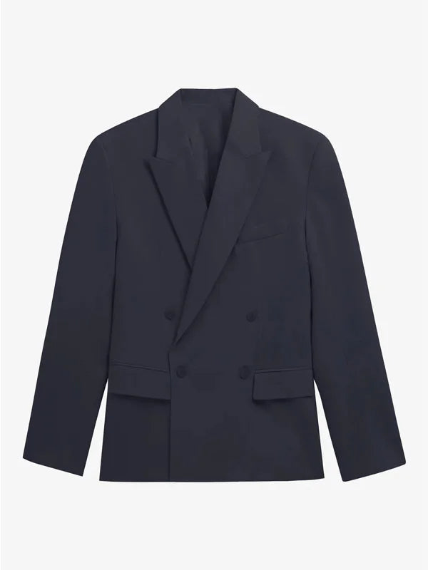 Serena™ | Blazer Doppiopetto Blu Navy