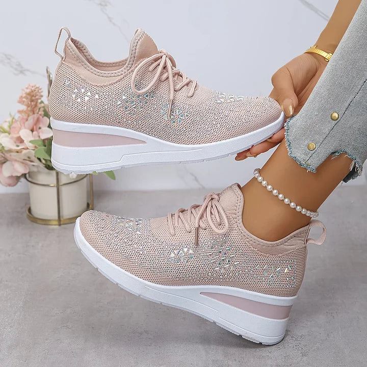 Noemi™ – Scarpe ortopediche con strass scintillanti