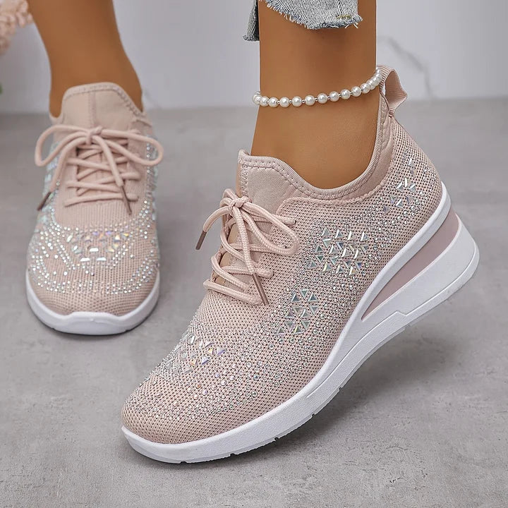 Noemi™ – Scarpe ortopediche con strass scintillanti