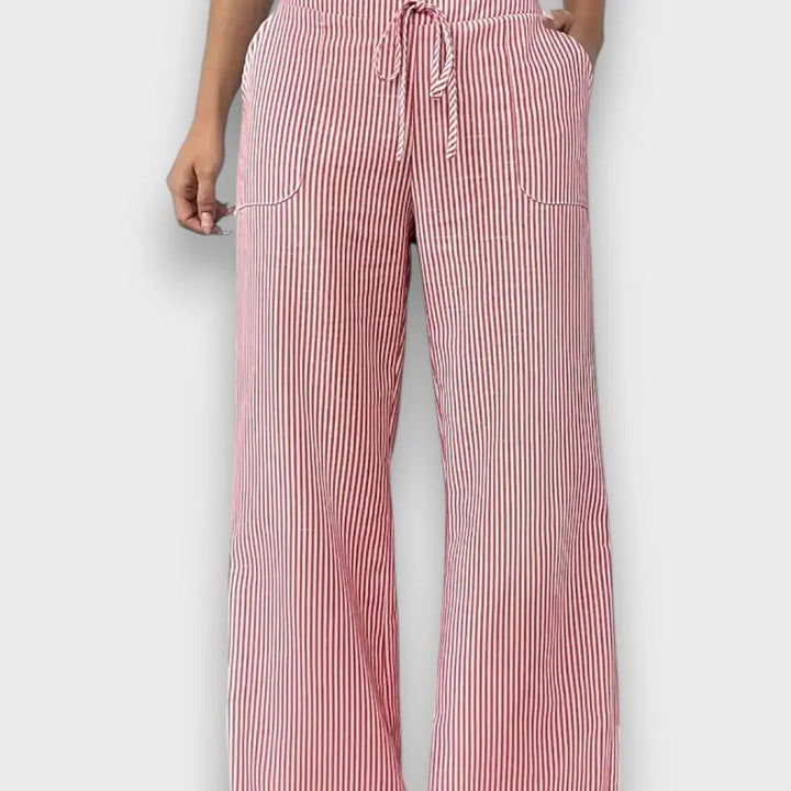 Ofelia™ | Pantaloni con strisce sottili