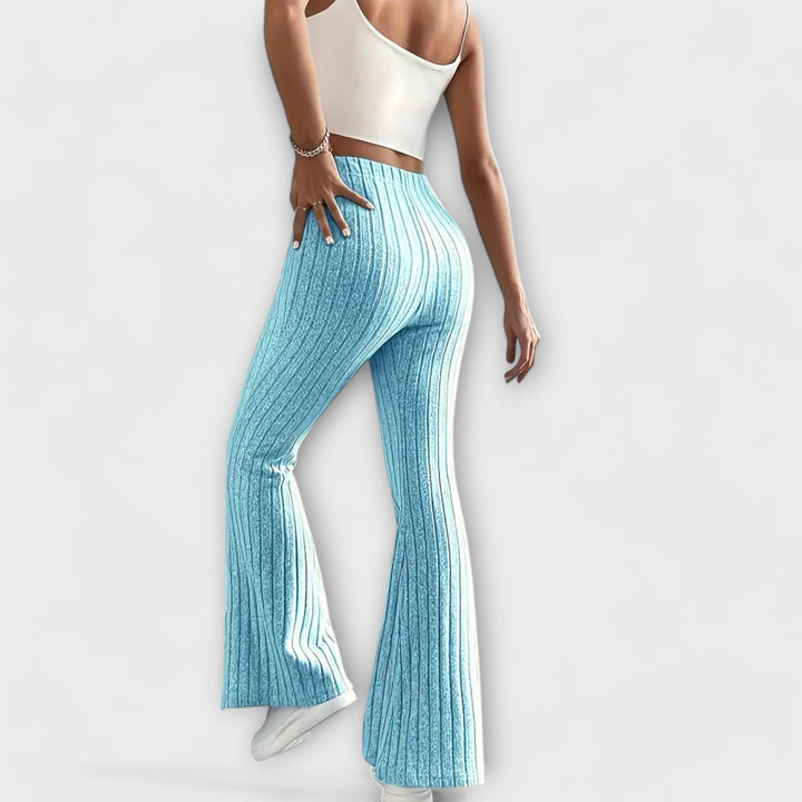 Filomena™ | Pantaloni svasati con struttura fine