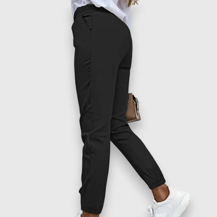 Isabella Rosa™ | Pantaloni jogger slim fit in stile business