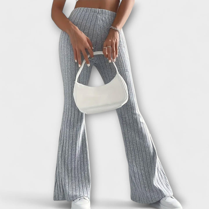 Filomena™ | Pantaloni svasati con struttura fine
