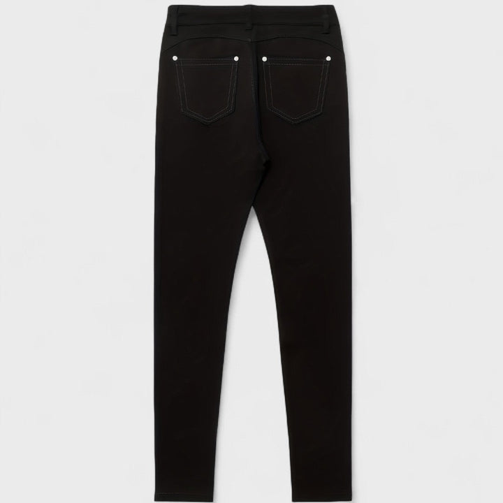 Vanna™ | Jeans neri in denim a vita alta per donna