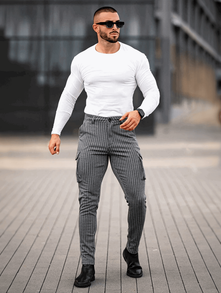 Massimo™ | Pantaloni Stretch - Grigio