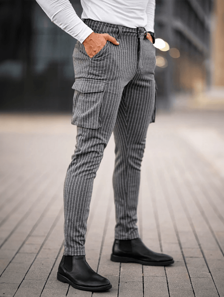 Massimo™ | Pantaloni Stretch - Grigio