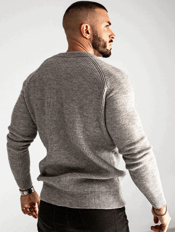Benedetto™ | Maglione Lorenzo Crew - Grigio