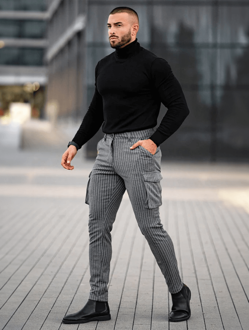 Massimo™ | Pantaloni Stretch - Grigio
