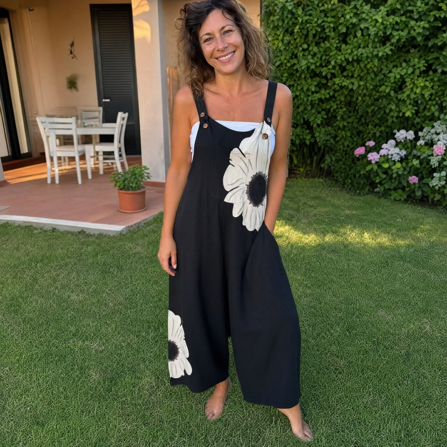 Jovannie™ | Salopette Floreale