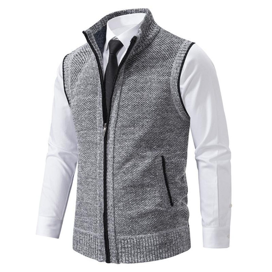 Claudio™ | Gilet lavorato a maglia