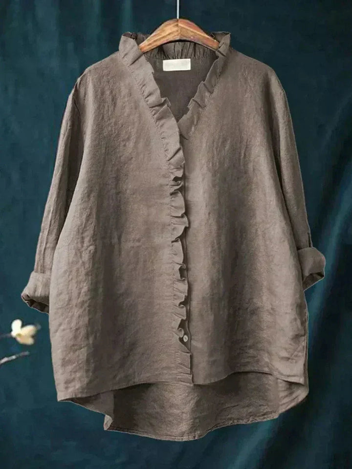 Renata™ | Elegante Blusa Estiva in Lino