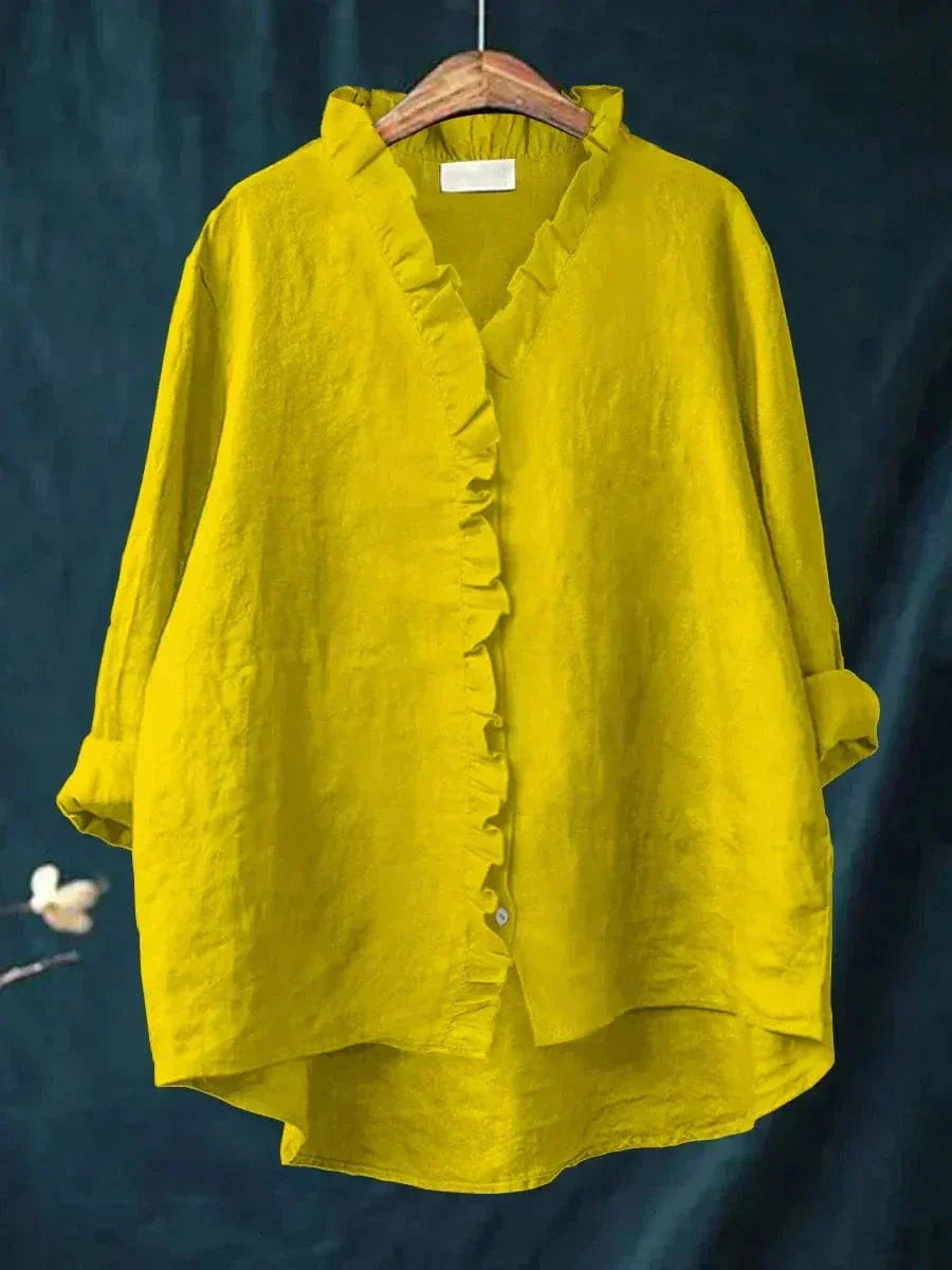 Renata™ | Elegante Blusa Estiva in Lino