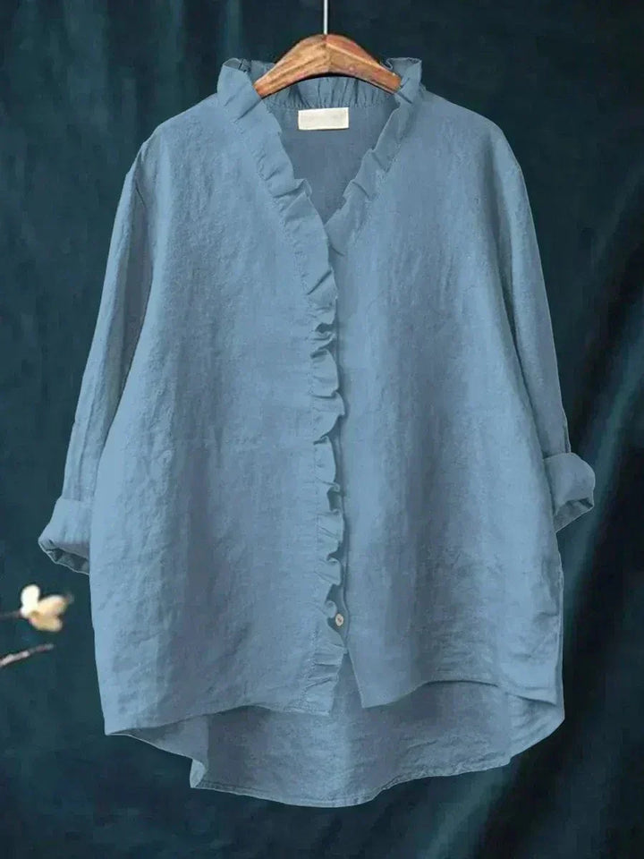 Renata™ | Elegante Blusa Estiva in Lino