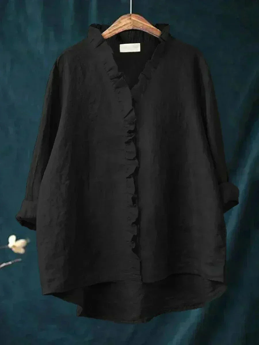 Renata™ | Elegante Blusa Estiva in Lino