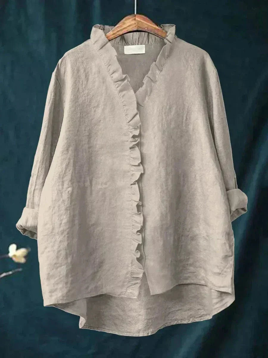 Renata™ | Elegante Blusa Estiva in Lino