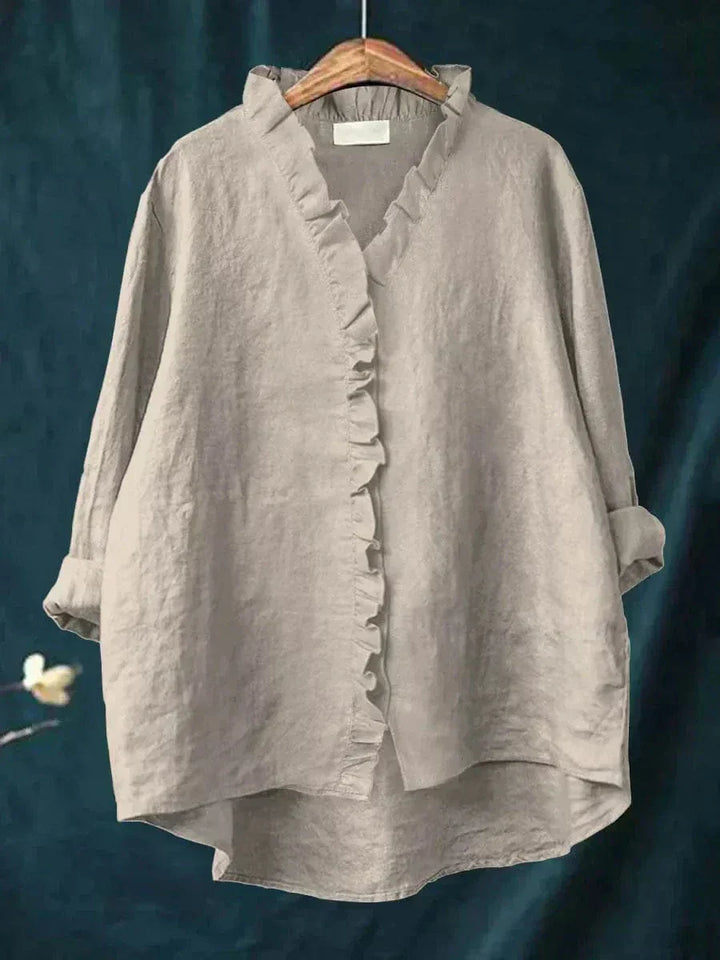 Renata™ | Elegante Blusa Estiva in Lino