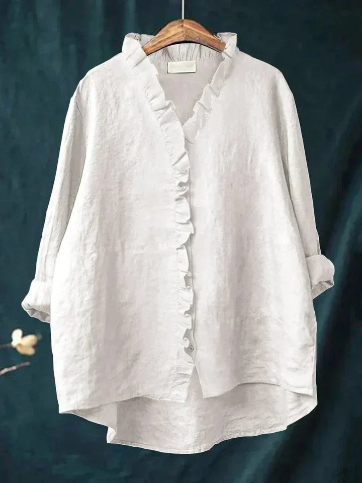 Renata™ | Elegante Blusa Estiva in Lino