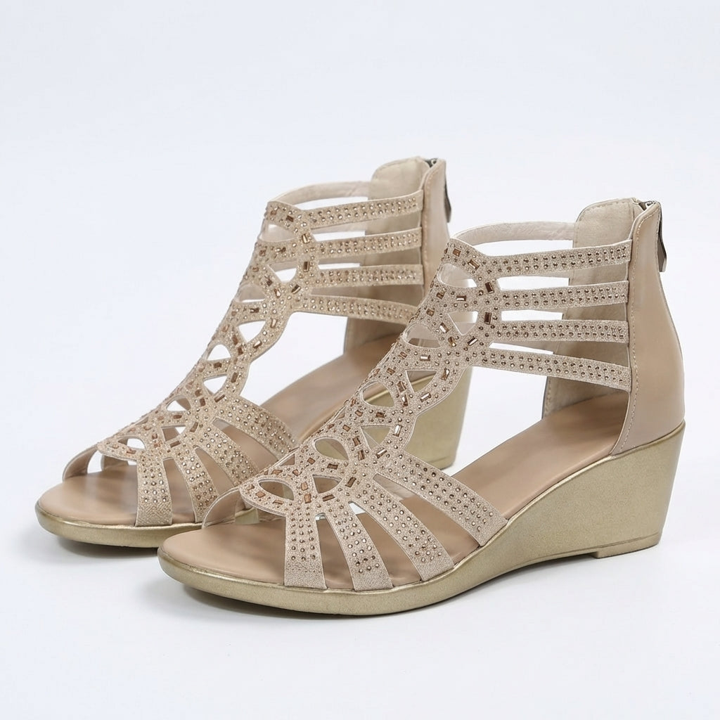 Mariella™ | Sandali con Zeppa