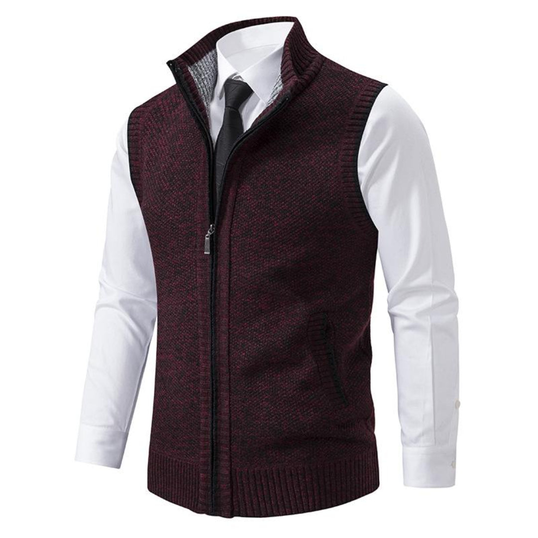 Claudio™ | Gilet lavorato a maglia