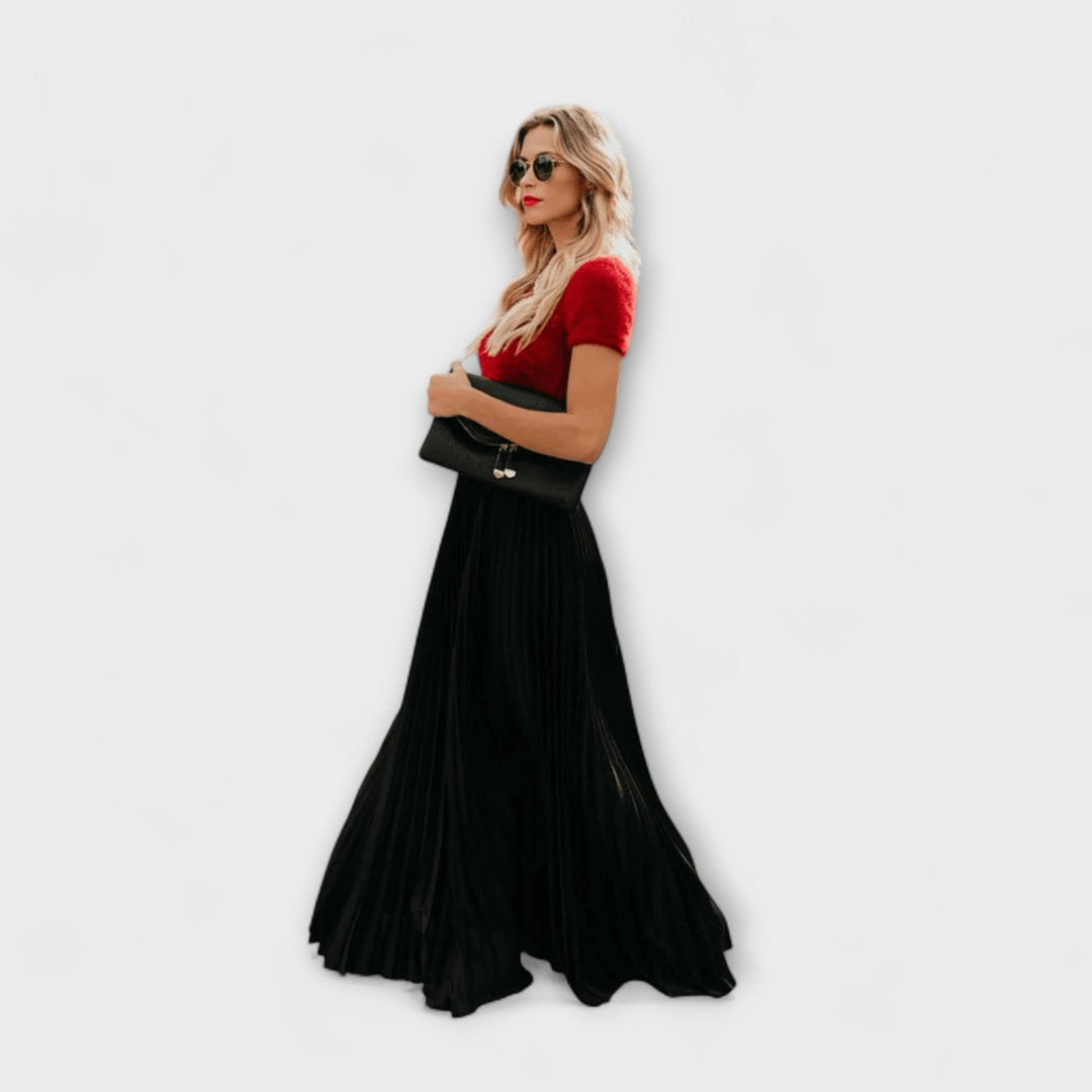 Rosetta Bella™ | Gonna Maxi Plissettata