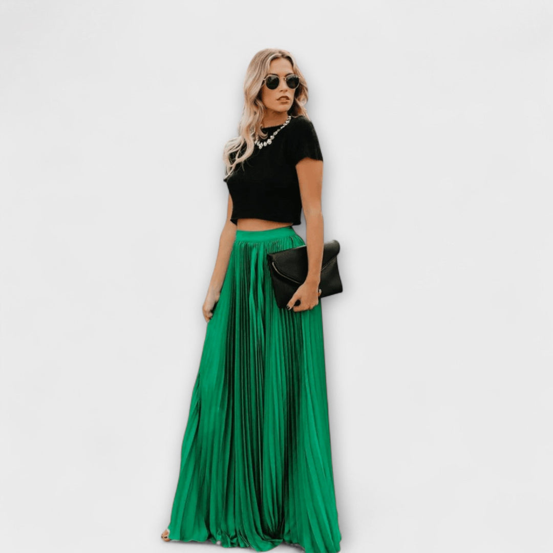 Rosetta Bella™ | Gonna Maxi Plissettata