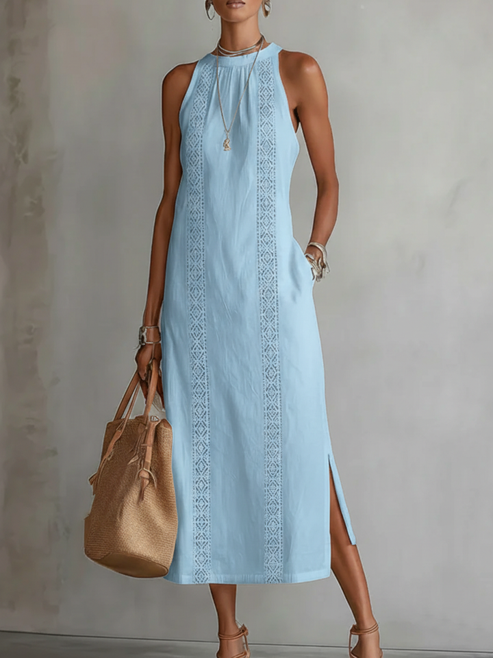 Ellena™ | Abito Midi in Lino