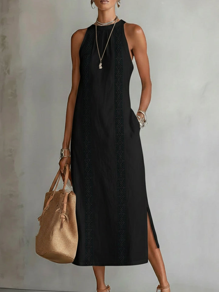 Ellena™ | Abito Midi in Lino